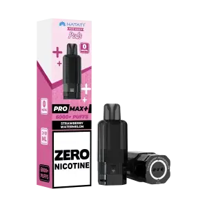 Strawberry Watermelon Hayati Pro Max Plus 6000 Prefilled Pod Zero Nicotine